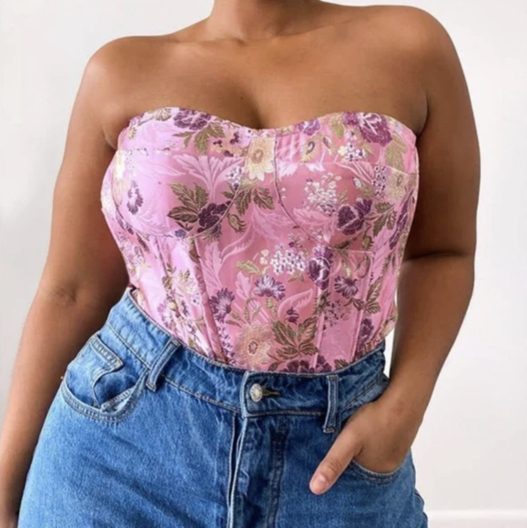 Strapless Corset Tops